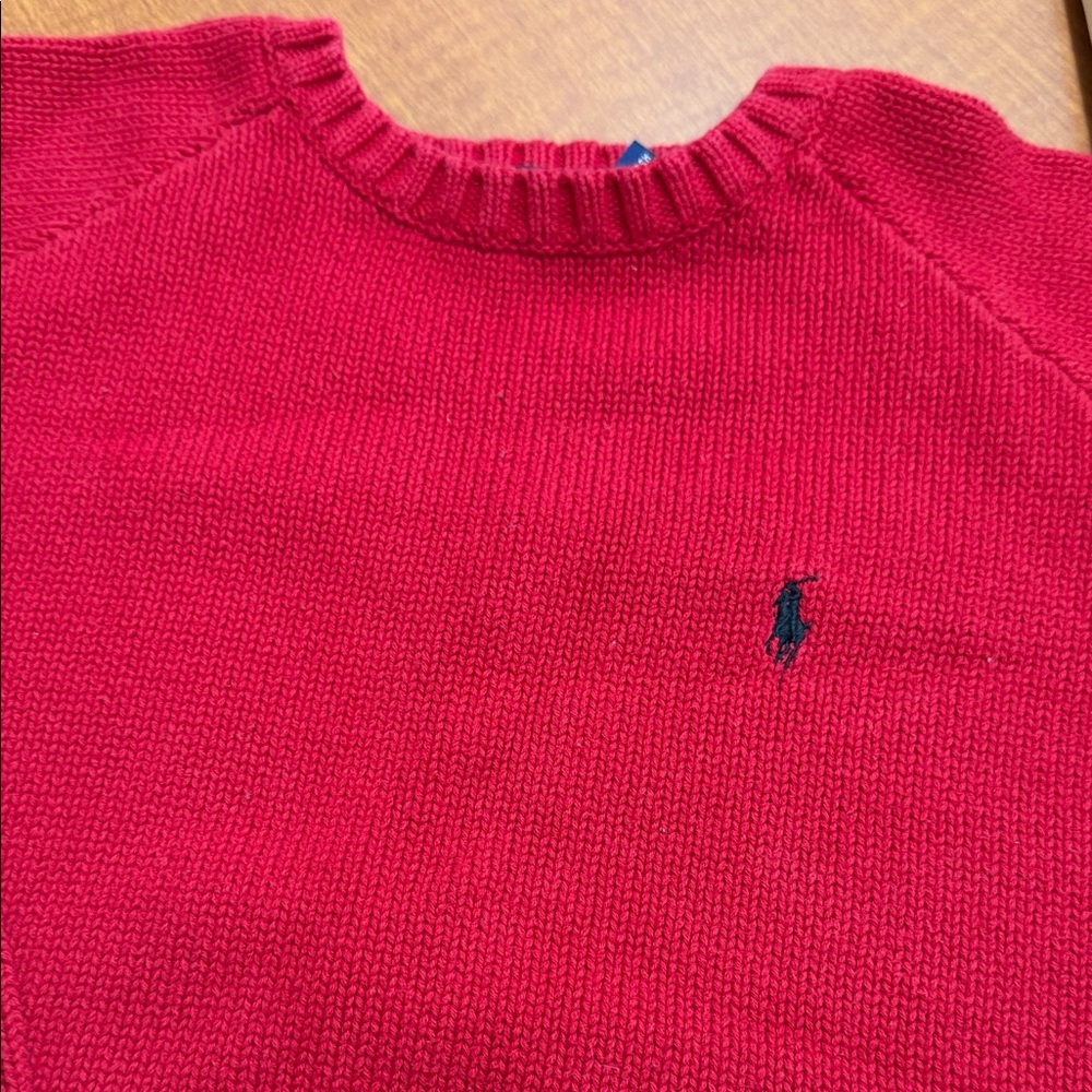 Polo by Ralph Lauren Red Kids Sweater